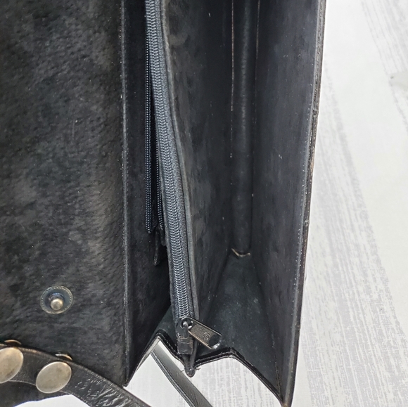 Eel Skin Clutch / Shoulder Bag - Picture 12 of 14